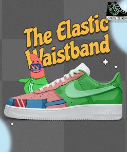 The Elastic Waistband x Encyclopedia SpongeBobia Special Air Force 1 Shoes