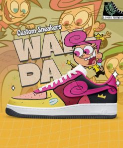 The Fairly OddParents WANDA Special Air Force 1 Shoes
