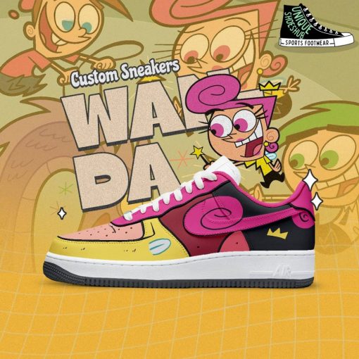 The Fairly OddParents WANDA Special Air Force 1 Shoes
