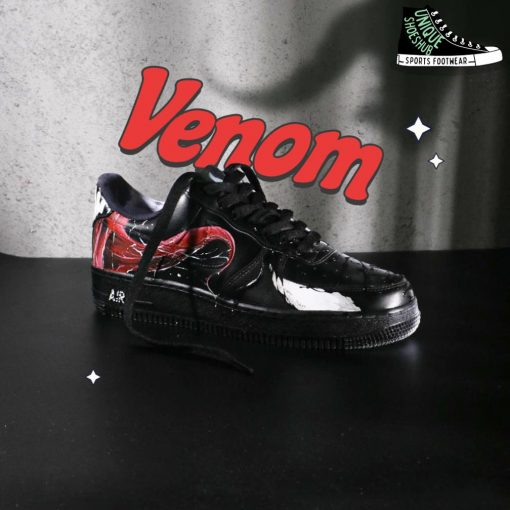 Venom x Marvel 2025 Limited Edition Special Air Force 1 Shoes